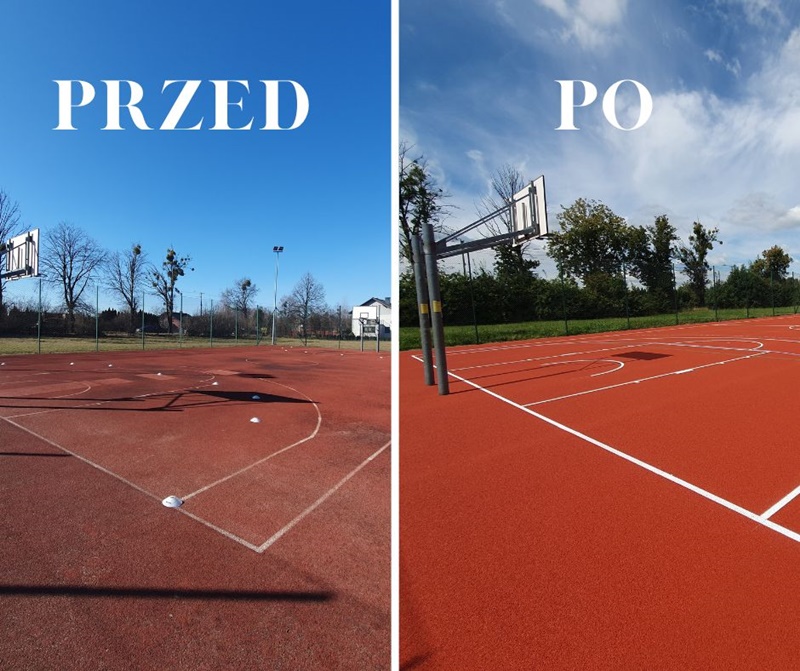 Zakończyła się modernizacja boiska wielofunkcyjnego przy SP6